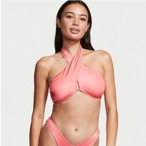 Victoria Secret Pink Cocktail Wrap Swim *TOP ONLY*